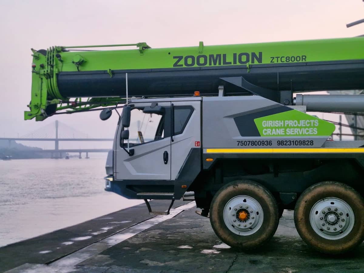 Heavy lifting structural infrastructure project in Goa